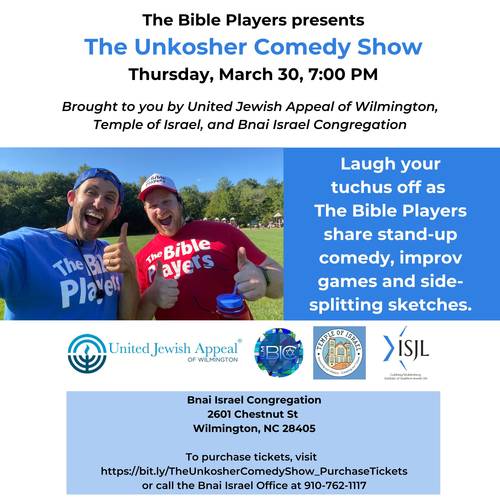 Banner Image for The Unkosher Comedy Show