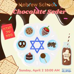 Banner Image for Hebrew School Family Session - Chocolate Passover Seder