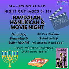 Banner Image for Havdalah, Hanukkah & Movie Night