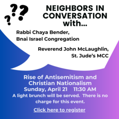 Banner Image for Neighbors in Conversation with St. Jude's MCC
