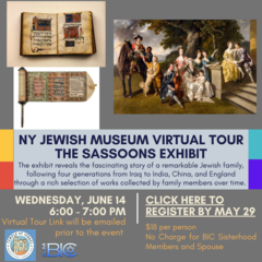 Banner Image for NY Museum Virtual Tour - Sassoons Exhibit